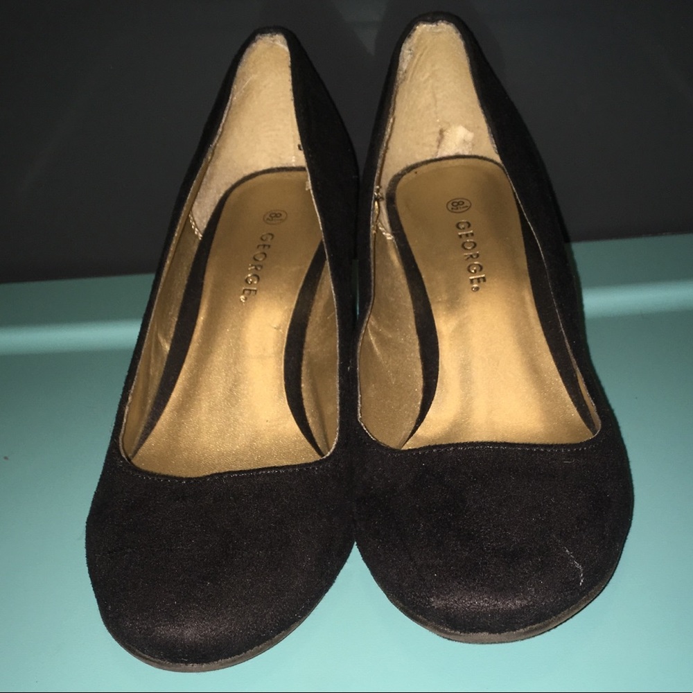 Black Mini Wedge
